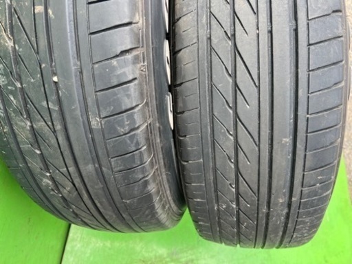 タイヤ4本 《 グッドイヤー 》 イーグル #1ナスカー [ 195/65R16 109/107R] 5分山★ 商用車 ホワイトレターハイエース キャラバン