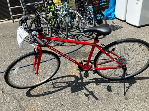RIGHTPATH ライトパース クロスバイク 自転車 700C 外装6段変速 赤 レッド 通勤 通学 街乗り 初心者 スポーツ アウトドア おしゃれ 堺市 石津【ジャングルジャングルサカイ石津店】