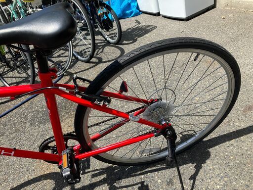 RIGHTPATH ライトパース クロスバイク 自転車 700C 外装6段変速 赤