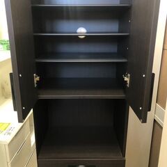 ①ニトリ シューズボックス サンレモ2 下駄箱 シューズラック 靴箱