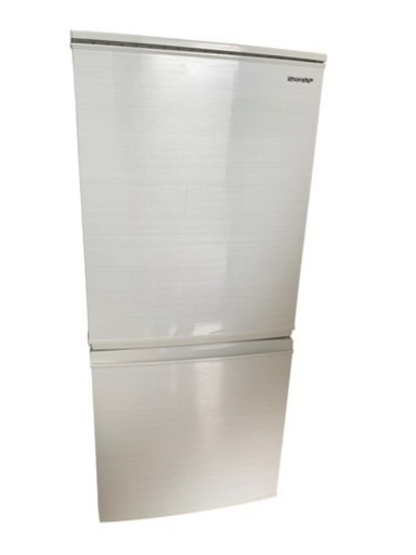 SHARP シャープ 冷蔵庫 2ドア冷蔵庫 ノンフロン冷凍冷蔵庫 SJ-D14F 2020年製 ホワイト