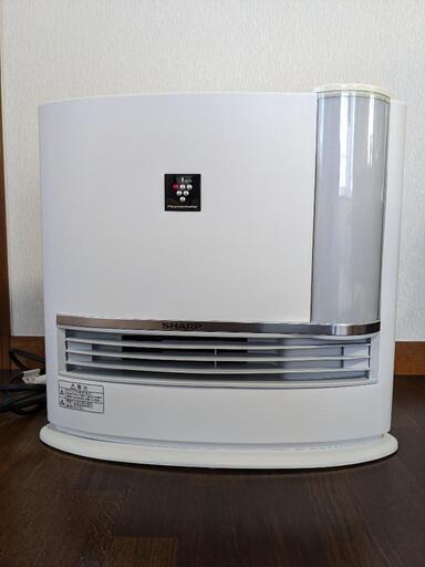 【5000→4000にお値下げ中】SHARPセラミックファンヒーター　加湿　プラズマクラスター　2019年製