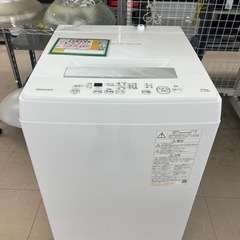 ☆577　TOSHIBA　全自動洗濯機4.5kg白　2020年製...