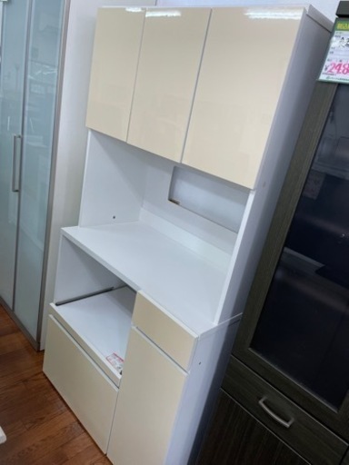 送料・設置込み　キッチンボード　食器棚