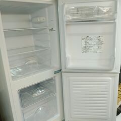 3か月間保証☆配達有り！18000円(税別）ニトリ 106L 2ドア冷蔵庫 ホワイト