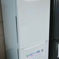 3か月間保証☆配達有り！18000円(税別）ニトリ 106L 2ドア冷蔵庫 ホワイト