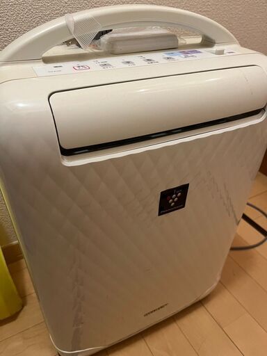 【中古】シャープ冷風・衣類乾燥除湿器　CV-A100-W　2011年製