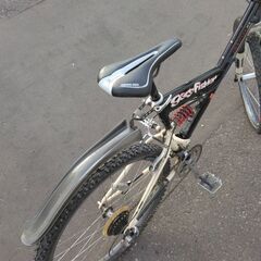 【値下げしました】GARY FISHER Joshua x1 MTB 16800円 🚲 変速3×8 ❄スパイクタイヤ 安心の新規防犯登録料込み 773