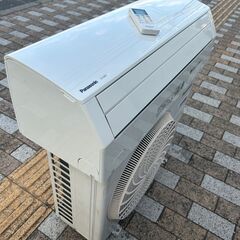 愛知岐阜/送料無料★美品★パナ　エアコン（主に6畳用）CS-228CF-W18年 中古エアコン】2020年製 K05093 パナソニック 主に6畳用 CS