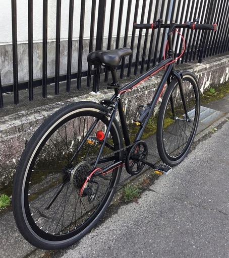 特選＜新品同様美品！＞DCM・クロスバイク・ブラック 700C・シマノ6段変速 タイヤ・700×32C・ピカピカで綺麗！ 特選＜新品同様美品！＞DCM・クロスバイク・ブラック 700C・シマノ6段