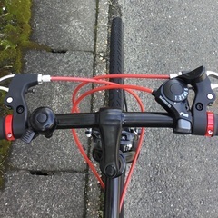 特選＜新品同様美品！＞DCM・クロスバイク・ブラック 700C・シマノ6段変速 タイヤ・700×32C・ピカピカで綺麗！