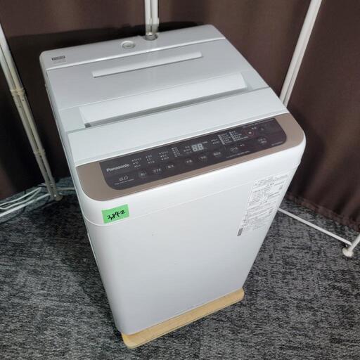 ‍♂️h050830売約済み❌3842‼️お届け\u0026設置は全て0円‼️最新2020年製✨Panasonic 6kg 全自動洗濯機