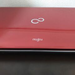 赤富士通 高速SSD メモリ4G大画面15.6インチ カメラ内蔵 CDDVD読み書き