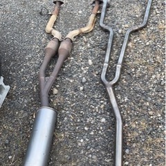 GS350 純正フロントパイプ