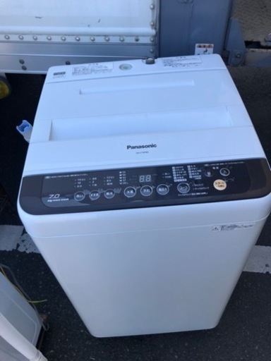 福岡市内配送設置無料　パナソニック Panasonic NA-F70PB9-T [全自動洗濯機 (7.0kg) ブラウン]