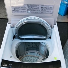 福岡市内設置配送無料 2017年式　日立 HITACHI BW-DV80B N [ビートウォッシュ タテ型洗濯乾燥機 （8kg） シャンパン]