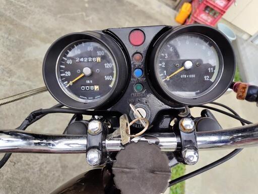 カワサSS250国内メーター