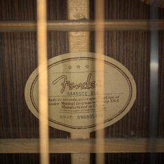 Fender USA エレアコ GA-45SCE BLK ハードケース付き