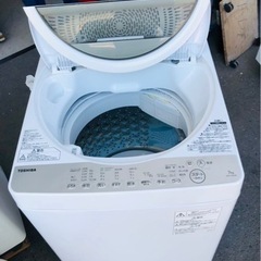 福岡市内設置配送無料2018年式AW-7G6-W 全自動洗濯機 グランホワイト [洗濯7.0kg /乾燥機能無 /上開き]