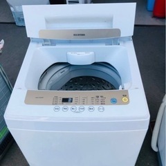 福岡市内設置配送無料2020年式アイリスオーヤマ 洗濯機 5kg 全自動 風乾燥 お急ぎコース ステンレス槽 ゴールド IAW-T502EN
