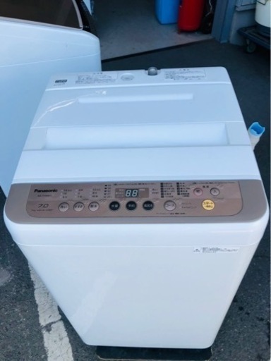 福岡市内配送無料　NA-F70PB11-T 全自動洗濯機 ブラウン [洗濯7.0kg /乾燥機能無 /上開き]