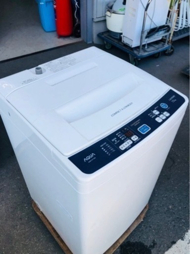 福岡市内配送設置無料　AQUA 洗濯機　AQW-H71 7kg