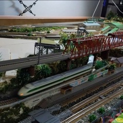 Nゲージ 大型レイアウト ジオラマ コントローラーなど含む
