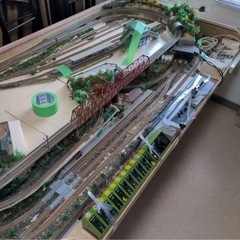 Nゲージ 大型レイアウト ジオラマ コントローラーなど含む