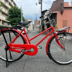 ■郵政自転車■レトロ自転車 実用車■郵便局 丸石■