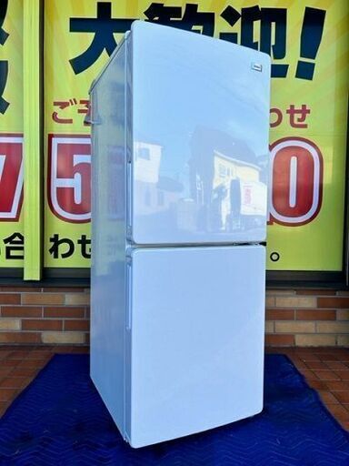 ■2018年製　Haier ノンフロン冷凍冷蔵庫　JR-NF148B■148L