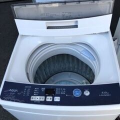 「配送・設置可能」　aqua アクア 全自動洗濯機 aqw-h5 