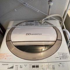 TOSHIBA 全自動洗濯機　差し上げます！