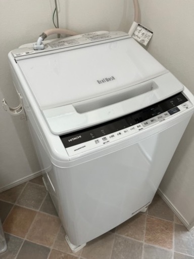 最終値下げ【8/14まで】洗濯機 BW-V80E 8kg ビートウォッシュ2019年製