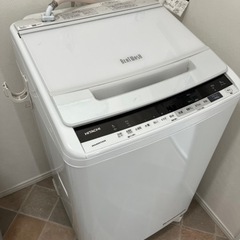 最終値下げ【8/14まで】洗濯機 BW-V80E 8kg ビート...