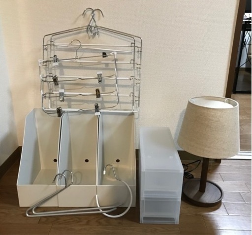 【無印•ニトリ】収納用品/ニトリランプ　12点