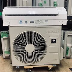 K04417 シャープ 中古エアコン 主に6畳用 冷房能力2.2kw/暖房能力2.5