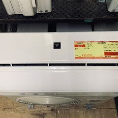 K04417 シャープ 中古エアコン 主に6畳用 冷房能力2.2kw/暖房能力2.5