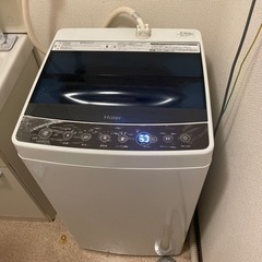 Haier JW-C45A-K 洗濯機 4.5kg 2017年製