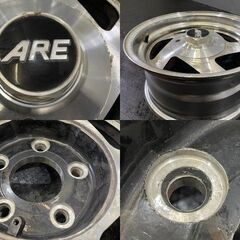 ARE American Racing アメリカンレーシング 社外ホイール 15インチ 4本 7J5HPCD127約-5 made in USA　(VHV960) クレジットカード QR決済可能