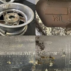 ARE American Racing アメリカンレーシング 社外ホイール 15インチ 4本 7J5HPCD127約-5 made in USA　(VHV960) クレジットカード QR決済可能