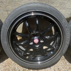 17インチ　タイヤホイールセット　PCD100