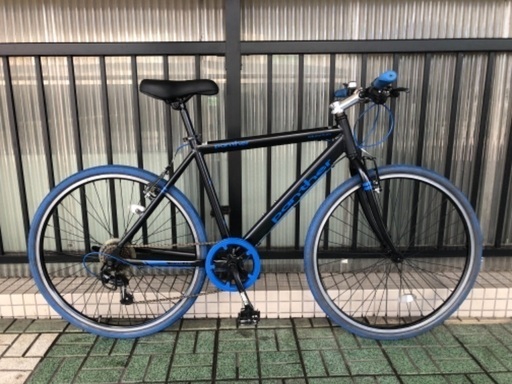 [取引中]クロスバイク軽量アルミフレーム 7段「パンサー」