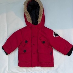 子供用の赤いコート 80cm 