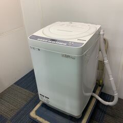 (230803)　シャープ 全自動電気洗濯機　7kg　ES-T7...