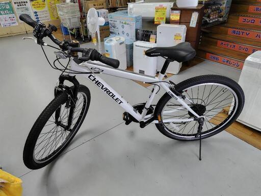 J271★サドル一部破れ有り★MTB★CHEVROLET★3✕6段変速