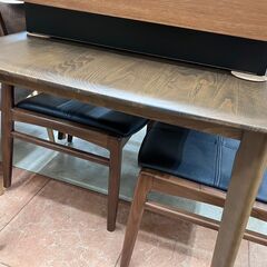 🍣天然木使用🍣NITORI ダイニング５点セット🍣ニトリ Nコレクション 茶色 ブラウン🍣3129