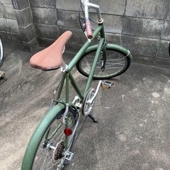 自転車 シティバイク 【要ブレーキ修理/スタンドなし】