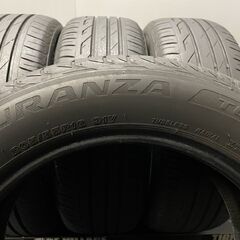 BS BRIDGESTONE TURANZA T001 205/55R16 16インチ 夏タイヤ 4本 バリ溝 インプレッサスポーツ レクサスIS リーフ等　(TF018) クレジットカード QR決済可能
