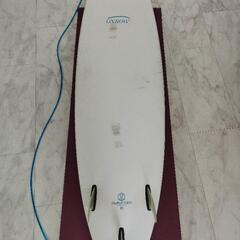 サーフボード【リーシュ付属】 OXBOW SURF x TAHE 7’3 RETRO MINI MALIBU RETRO DURA-TEC フィン付きミッドレングス デュラテック エポキシボード 日本正規品