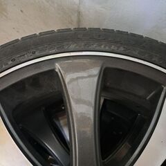 受け渡し中決まりました。ディーバ17インチ4穴タイヤホイールセット
